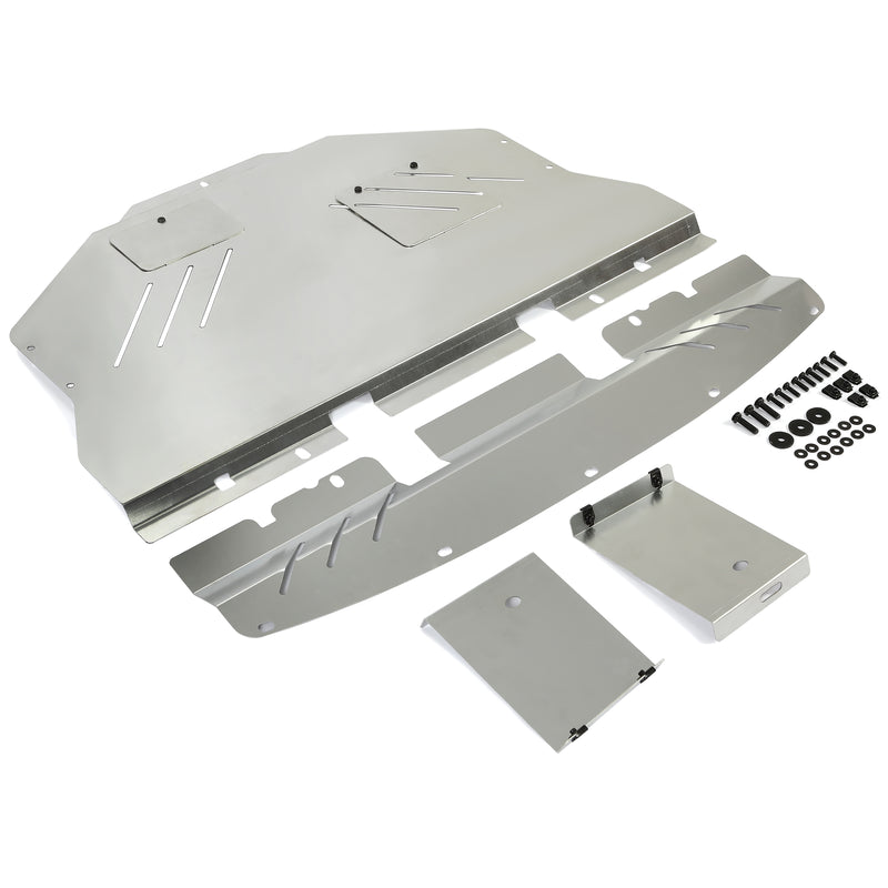 Engine Splash Shield Under Tray Skid Plate for Subaru WRX Impreza 11 14 Aluminum
