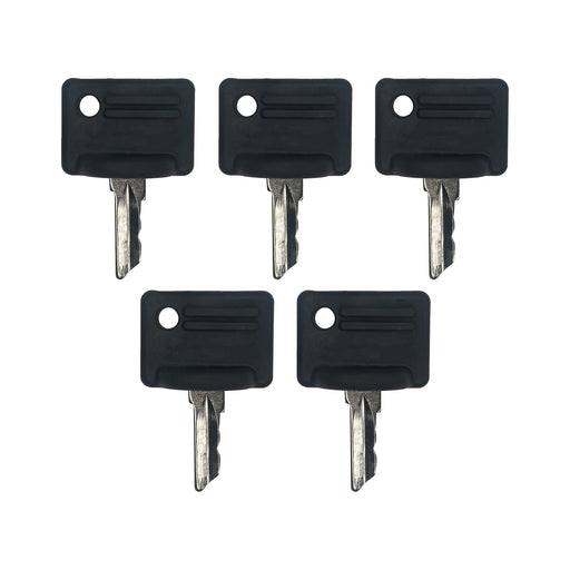 DURAFORCE 107151 001 089216 001 Ignition Key for Crown Forklift Walkie Wave PE3000 5 Pack