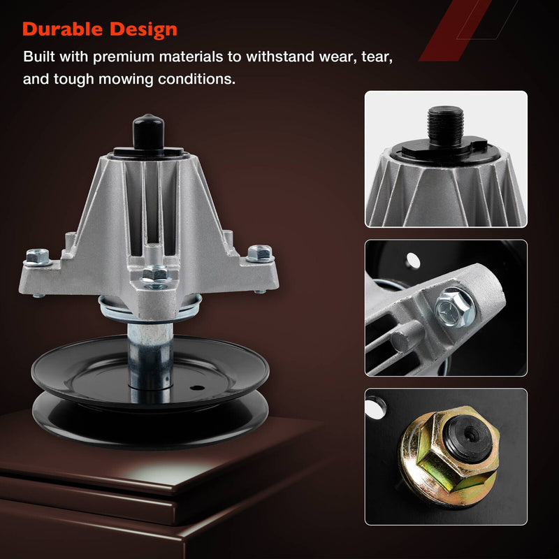 618P09236 Mower Deck Spindle for Cub Cadet XT1 GT54 ZT1 Craftsman MTD 54 Inch