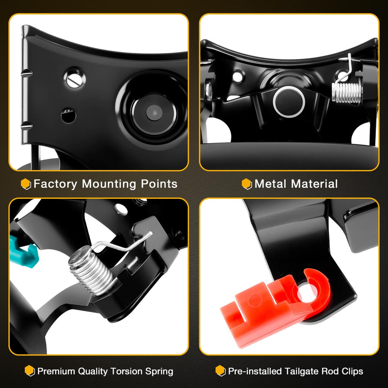 Upgrade Metal Tailgate Handle Backup Camera for Chevy Silverado GMC Sierra 1999 2007