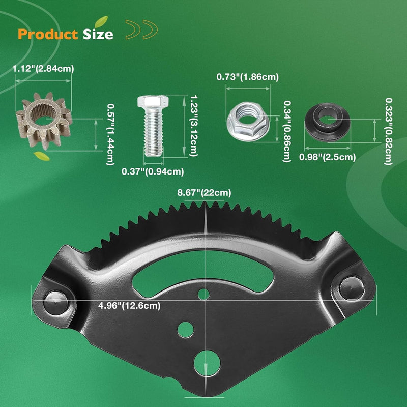 7171550 Steering Sector Pinion Gear Rebuild Kit For Troy Bilt Cub Cadet Replace