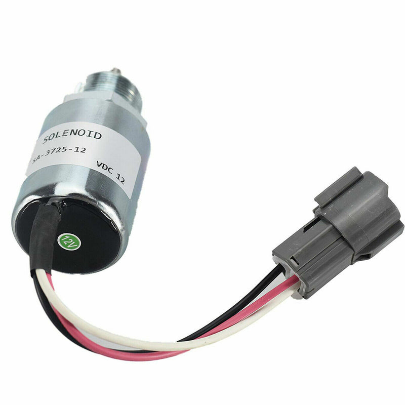 PJ7415748 12V Solenoid for Volvo EC13 EC15 EC15B EC20 EC20B EC25 EC30 EC35 EC45
