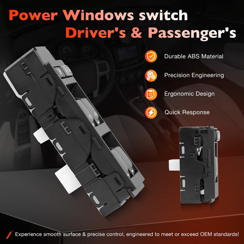 4602781AA Power Window Door Switch for Jeep Chrysler 200 300 Dodge 06-14