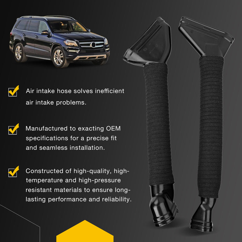 6420948797 Left Right Engine Air Intake Hose for Benz 2012 2016 GL350 ML350