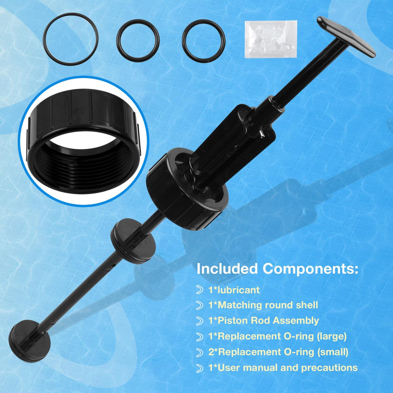 Piston Shaft Assembly for Pentair PVC Slide Pool & Spa Multiport Backwash Valve