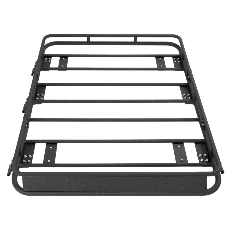 DURAFORCE Roof Cargo Basket Top Rack Luggage Carrier For Jeep Cherokee XJ 1984-2001