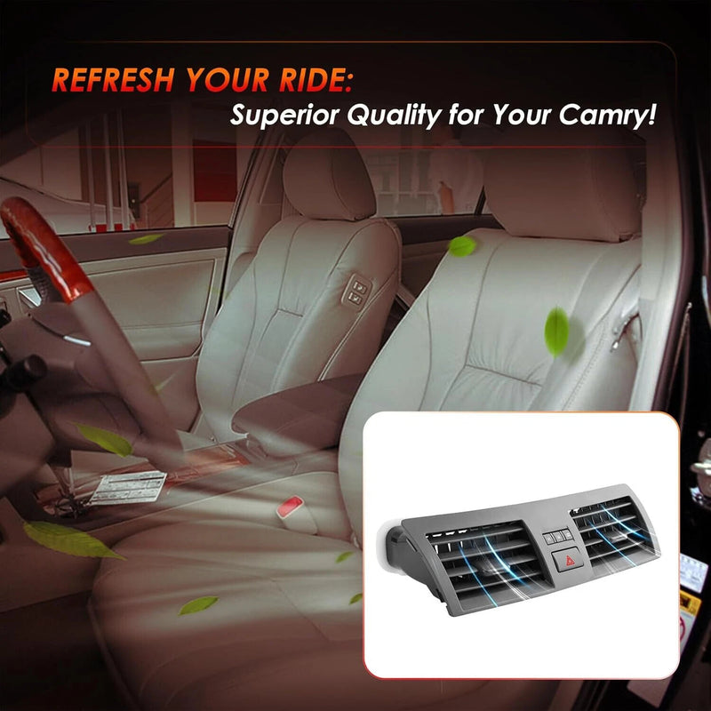 5566006030 Console Dash Center Air Vents Trim Insert for Toyota Aurion Camry
