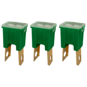 DURAFORCE 40A Straight Male Fuse Cartridge FLM PAL Auto Link for Car Truck RV SUV 3 Pack
