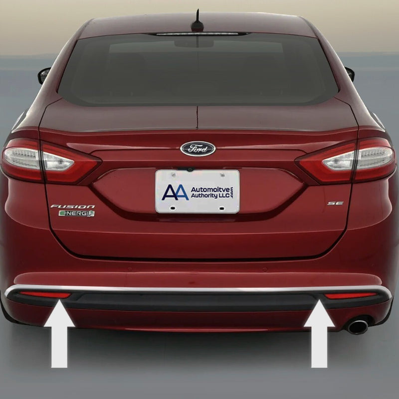 Chrome Rear Bumper Trim for 2013 2014 2015 2016 2017 Ford Fusion