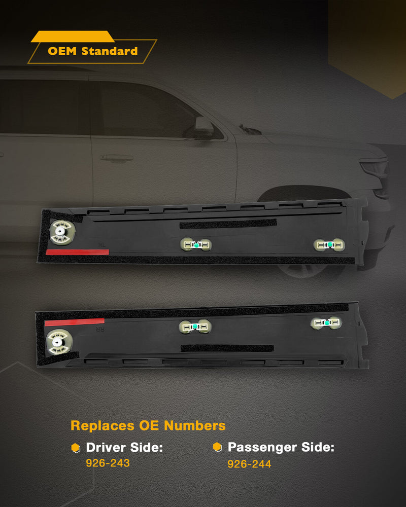 Rear B Pillar Door Trim Molding LH RH for Chevy GMC Cadillac Escalade 2015 2018