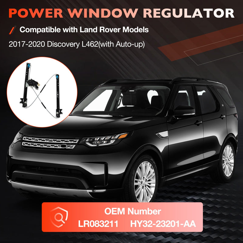 Power Window Regulator with Motor Front Left for Land Rover Discovery L462 2017 2020