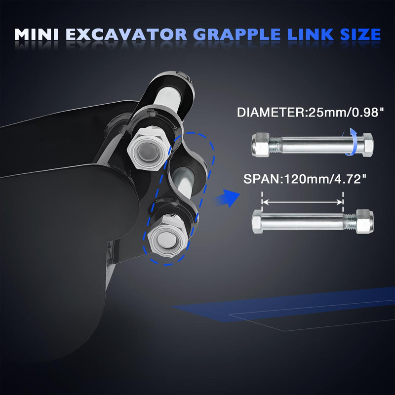 200mm Narrow Digging Bucket Attachment For 0.8 To 3.0 Tons Mini Excavator