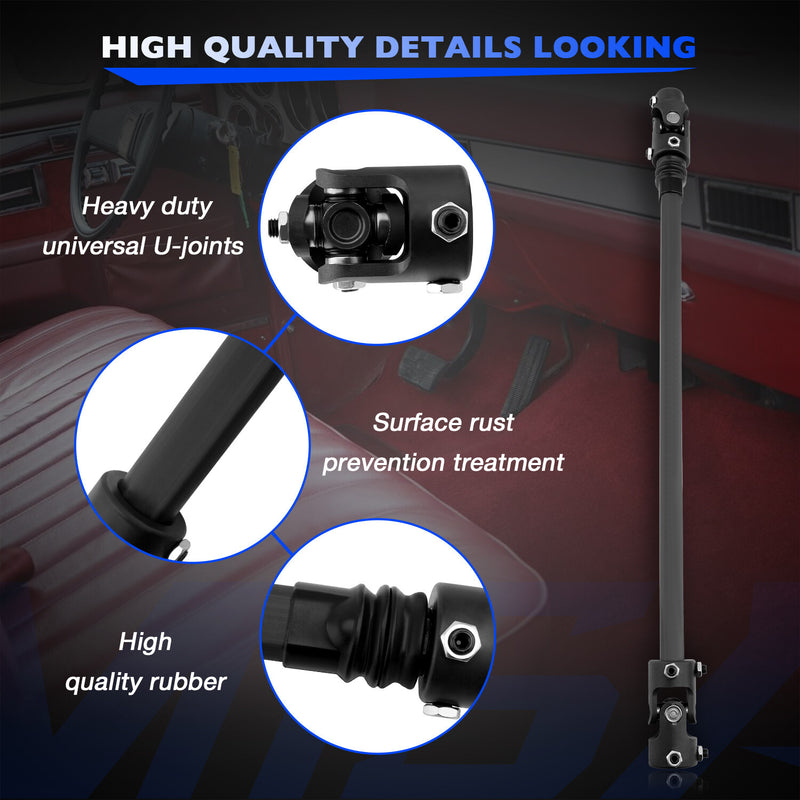 000935 Telescopic Lower Steering Column Shaft for Chevy GMC C K 1500 2500 79-94