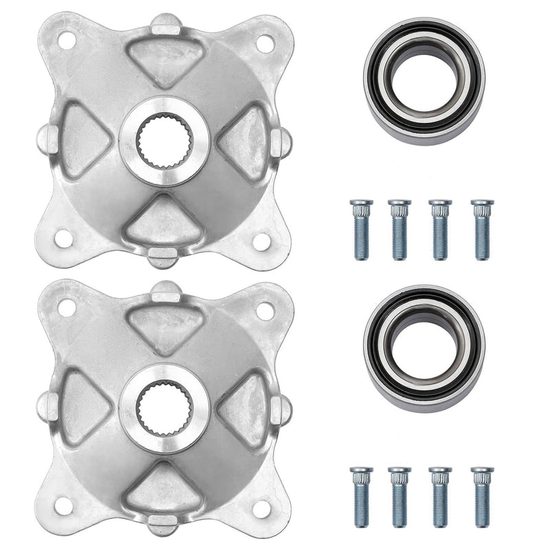 Rear Wheel Hub Bearing and Studs Kit for Polaris Ranger 800 700 570 500 450 400