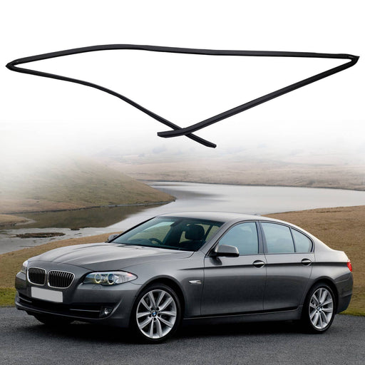 DURAFORCE 51317027916 Rear Windshield Upper Moulding Trim Seal For 2004-10 BMW 5 Series