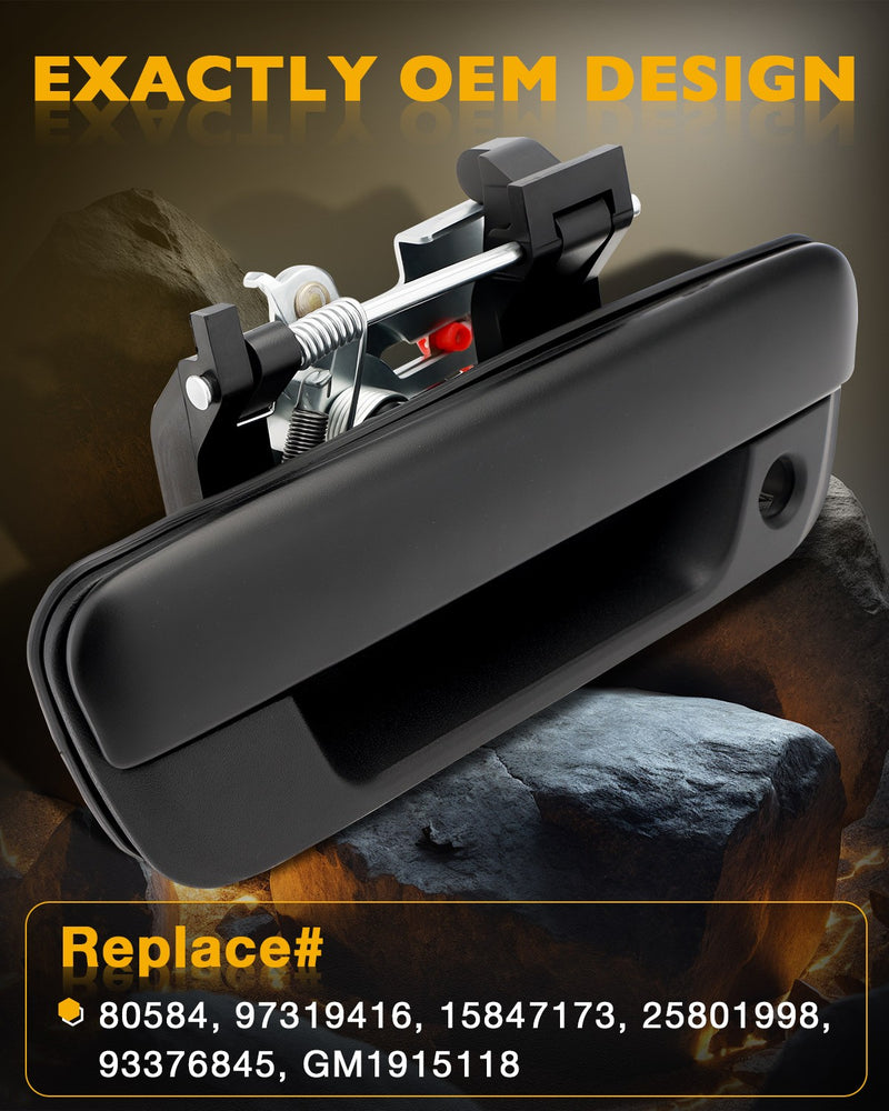 80584 Metal Tailgate Latch Handle for Chevy Colorado GMC Canyon Isuzu 2004 2012