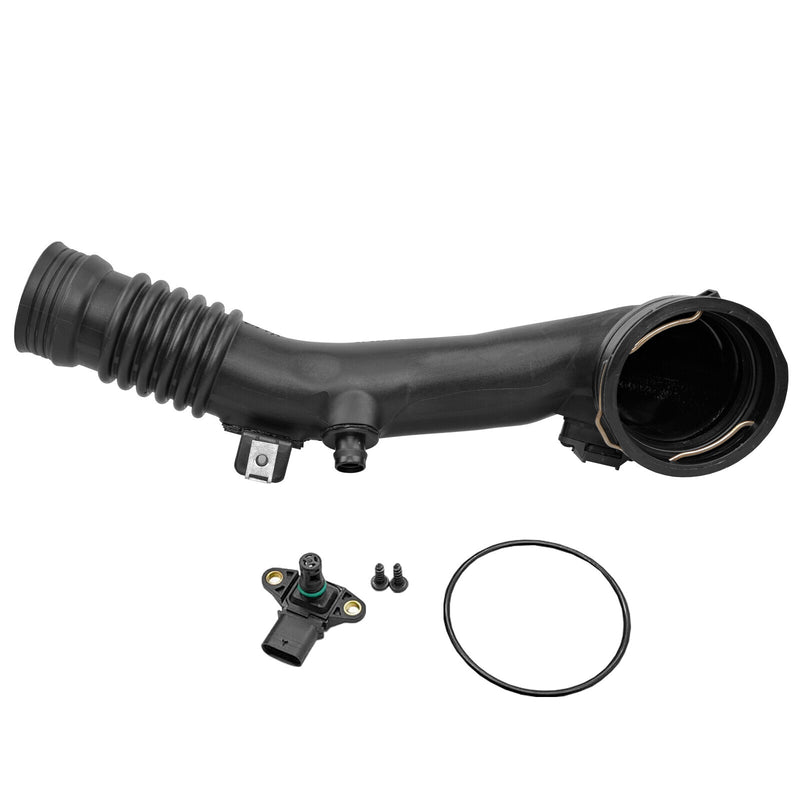 13717609811 Air Turbocharger Pipe Hose Rear Duct for BMW 535i 640i 740i X5 X6