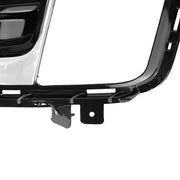 DURAFORCE 2Pcs Fog Light Cover For 2019-2024 Ford Edge Front Bumper Chrome Trim w/Bezel