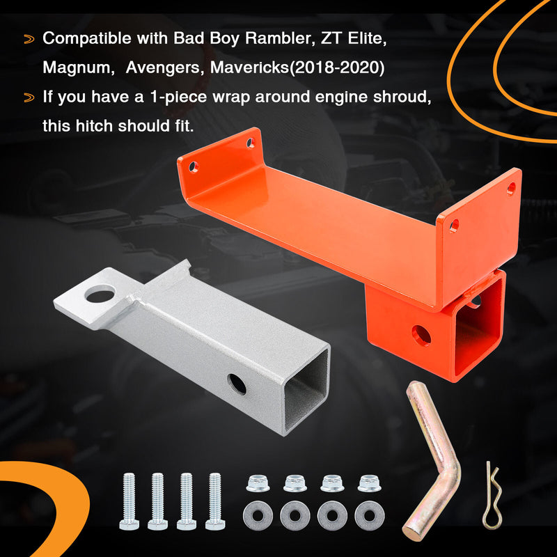 Trailer Hitch Receivers Kit for ZT Elite Magnum Avengers Mavericks 2 Inch 18 20