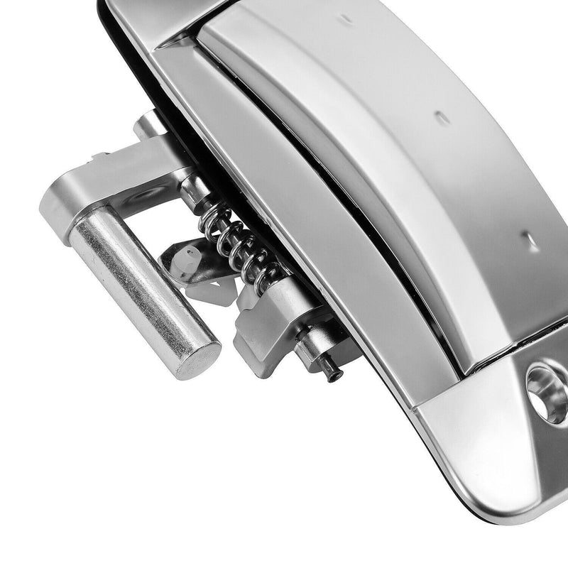 Exterior Door Handle Driver and Passenger Side Silver for Nissan 2003 2009 350Z