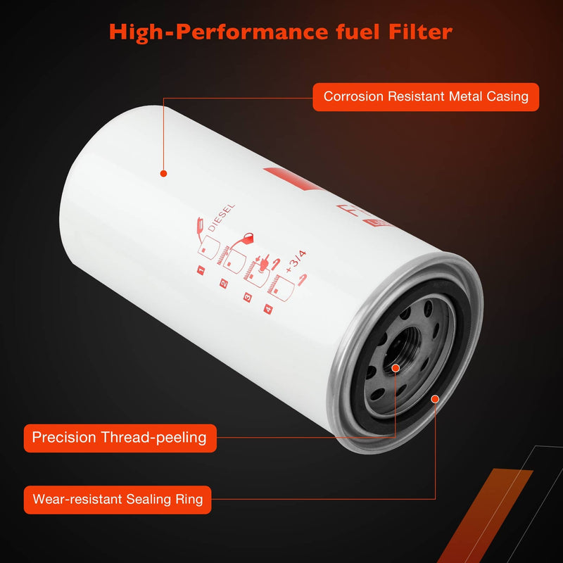 FF5324 Fuel Filters for Fleetguard Caterpillar CAT Freightliner C7 C9 Engine 2X