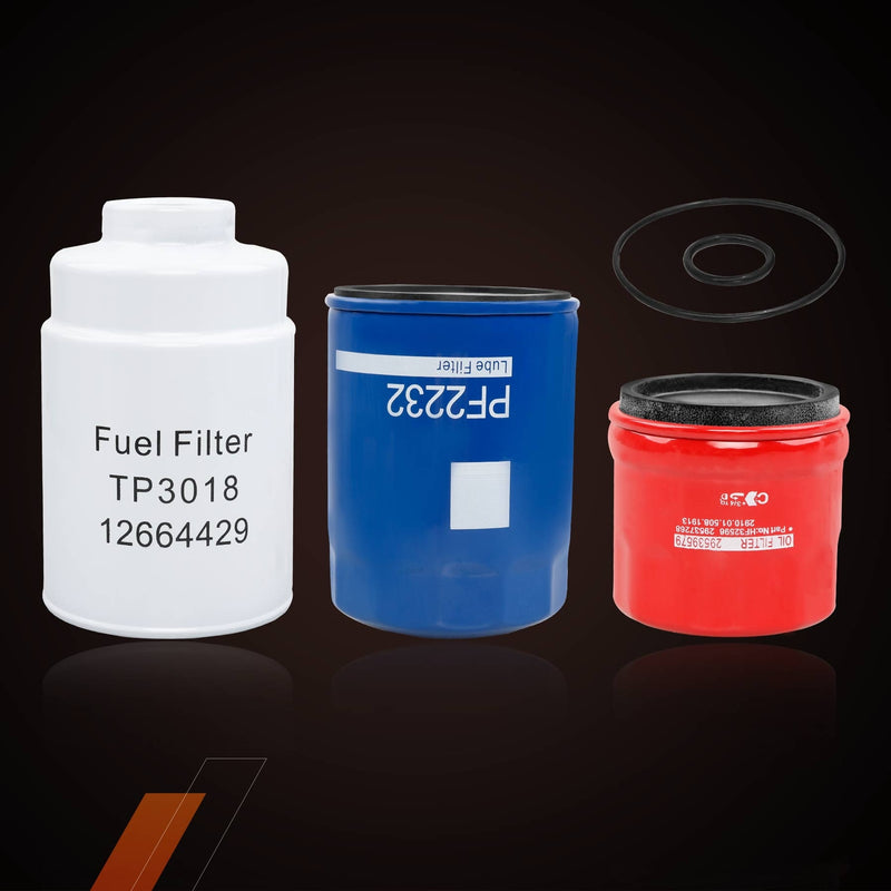 6.6L Duramax Diesel Fuel Filter Kit for Chevy Silverado 3500 Express 2500 01 16