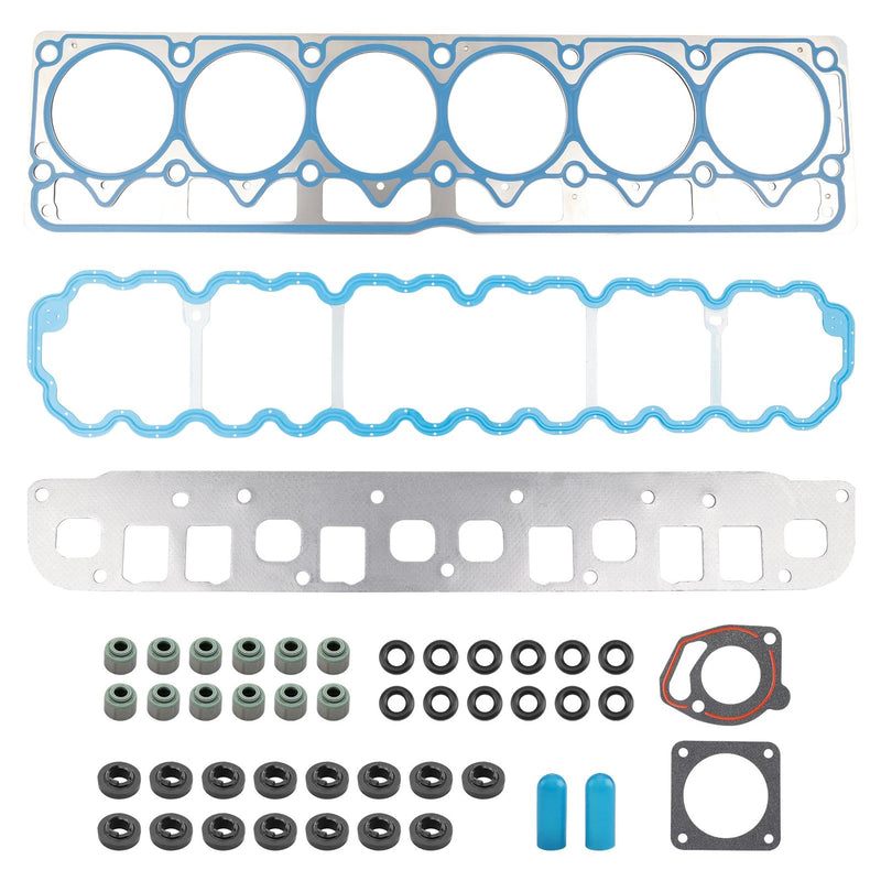 VS50458R Cylinder Head Gasket Set for Jeep Wrangler Cherokee 1999 2006 4.0L