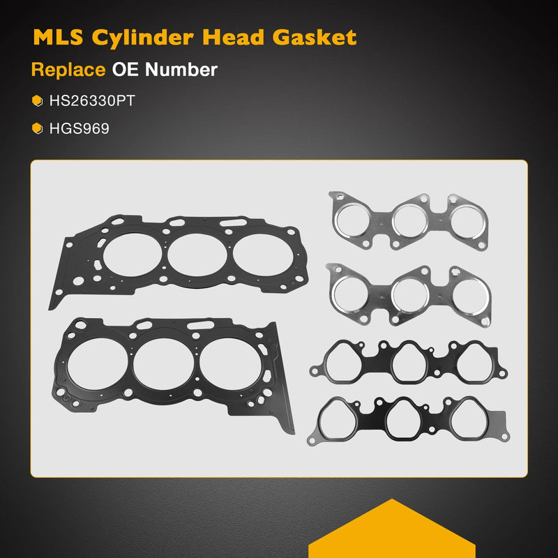 Full Engine Head Gasket Set for Toyota Tacoma 4Runner Tundra 03 11 4.0L V6