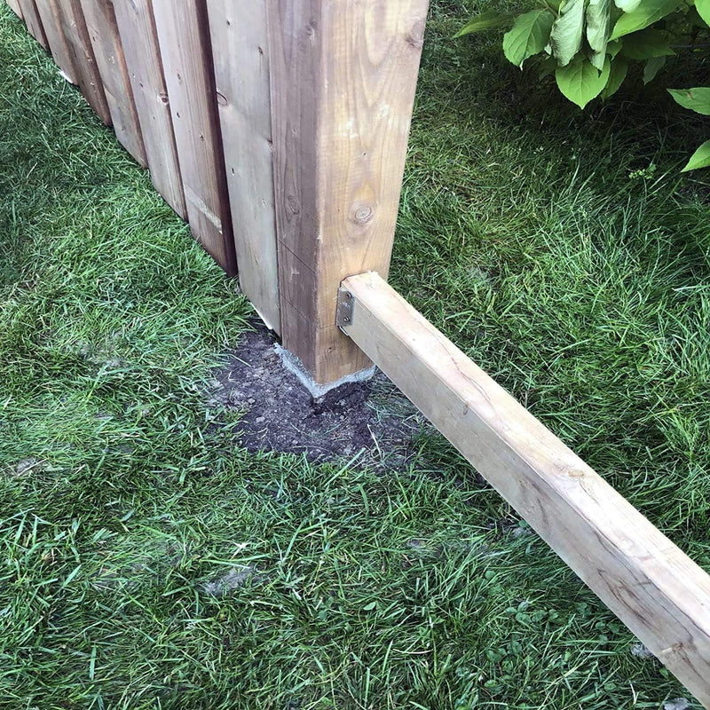 Fast 2K Fence Post Mix Concrete Alternative for Fence and Mail Post Installs 2