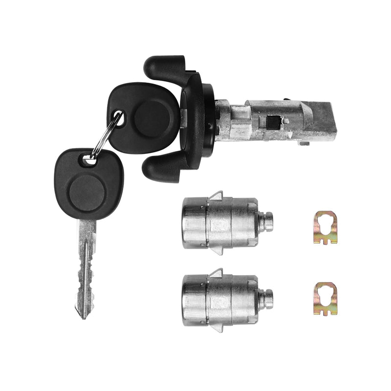 Front Door Lock Cylinder Ignition Switch For Chevy Tahoe Silverado GMC Sierra