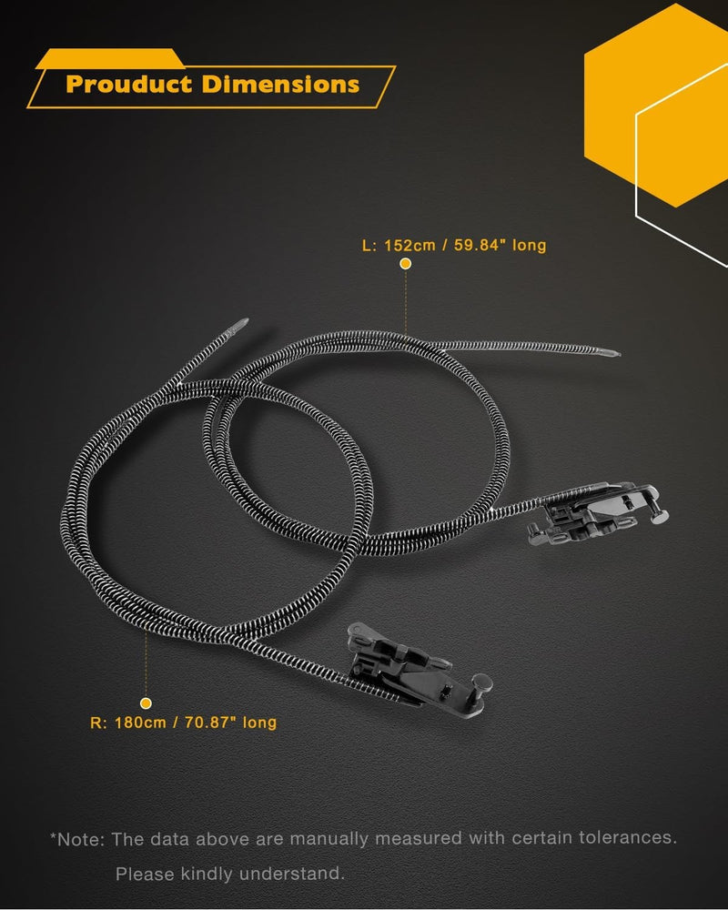 FL3Z16502C22 Crew Cab Sunroof Glass Cable For Ford F 150 F 250 F 350 2015 2020
