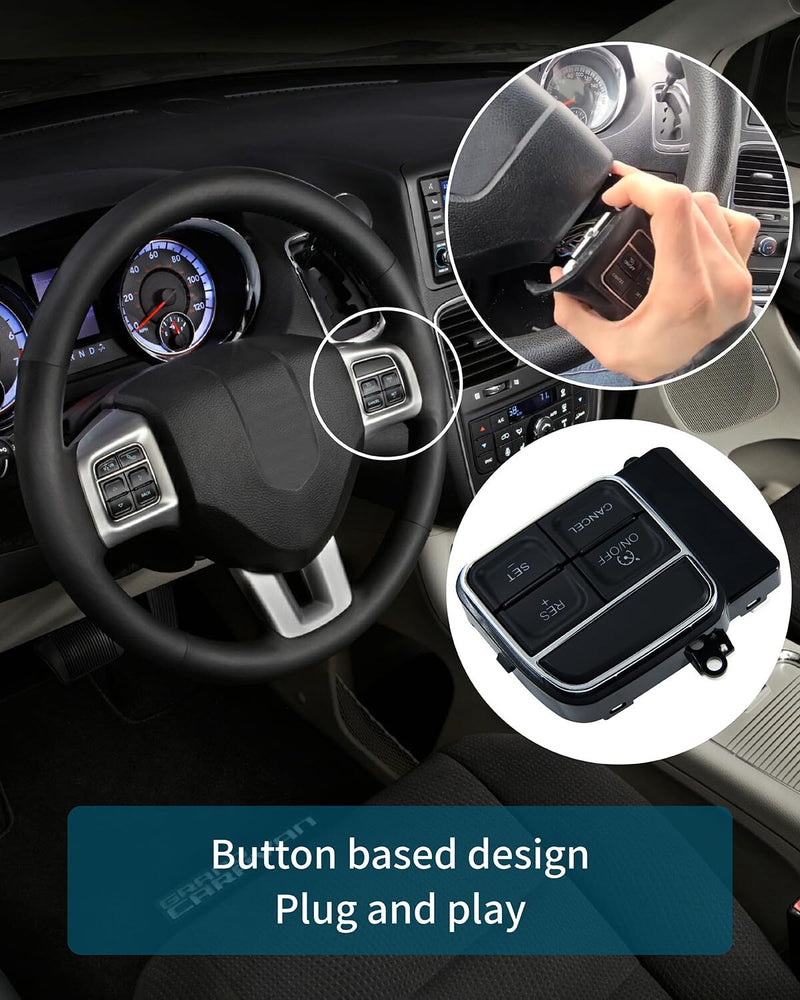 Steering Wheel Cruise Switch for Chrysler 200 Dodge Dart Jeep Compass 11 18