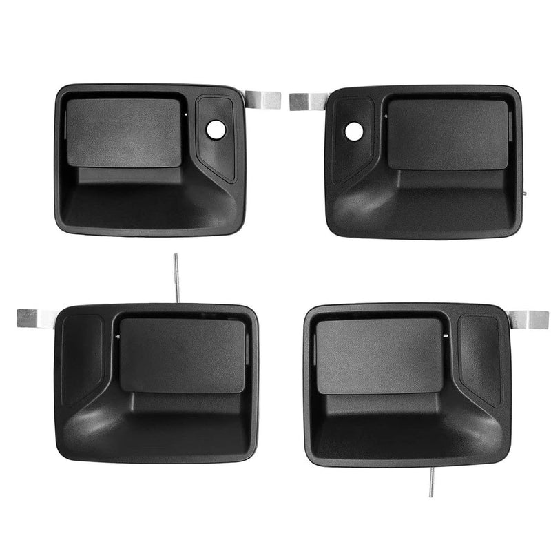 Exterior Door Handles Set for Ford F250 F350 Super Duty 1999 to 2016 79306 4Pcs