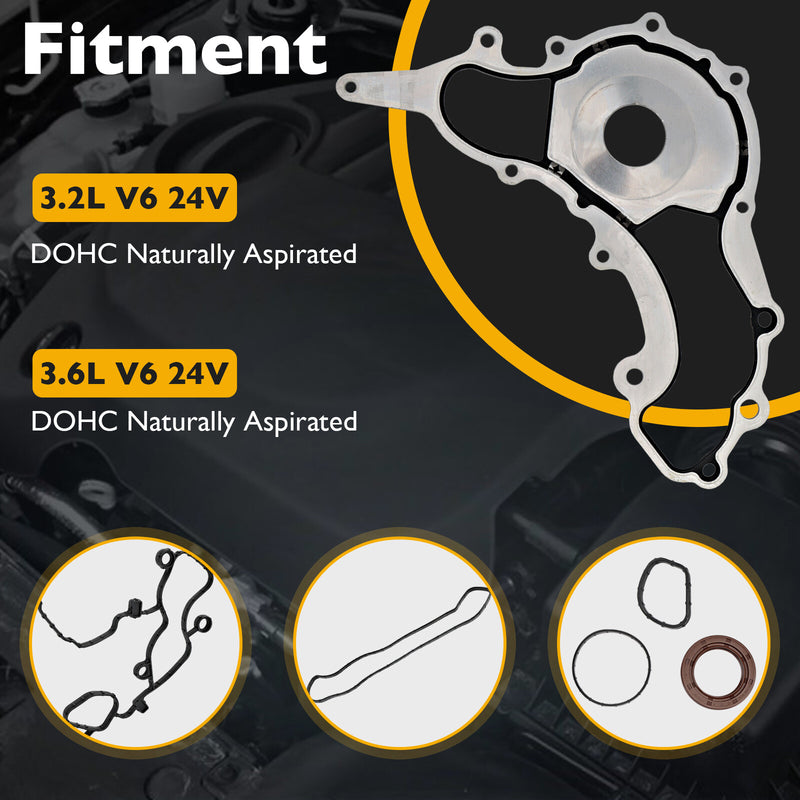 11to18 Timing Cover Gasket Set for Dodge Ram Chrysler Jeep 200 300 3.2L 3.6L V6