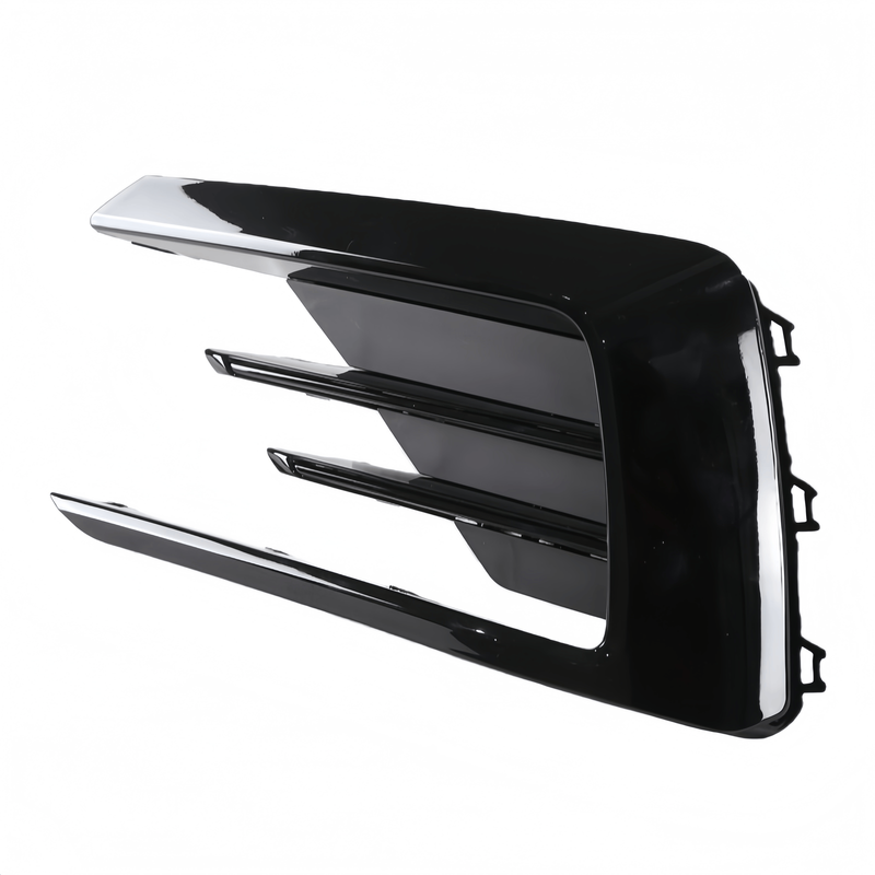 DURAFORCE Front Bumper Fog Light Cover Grille For 2016-2019 VW Passat R-LINE Left Driver