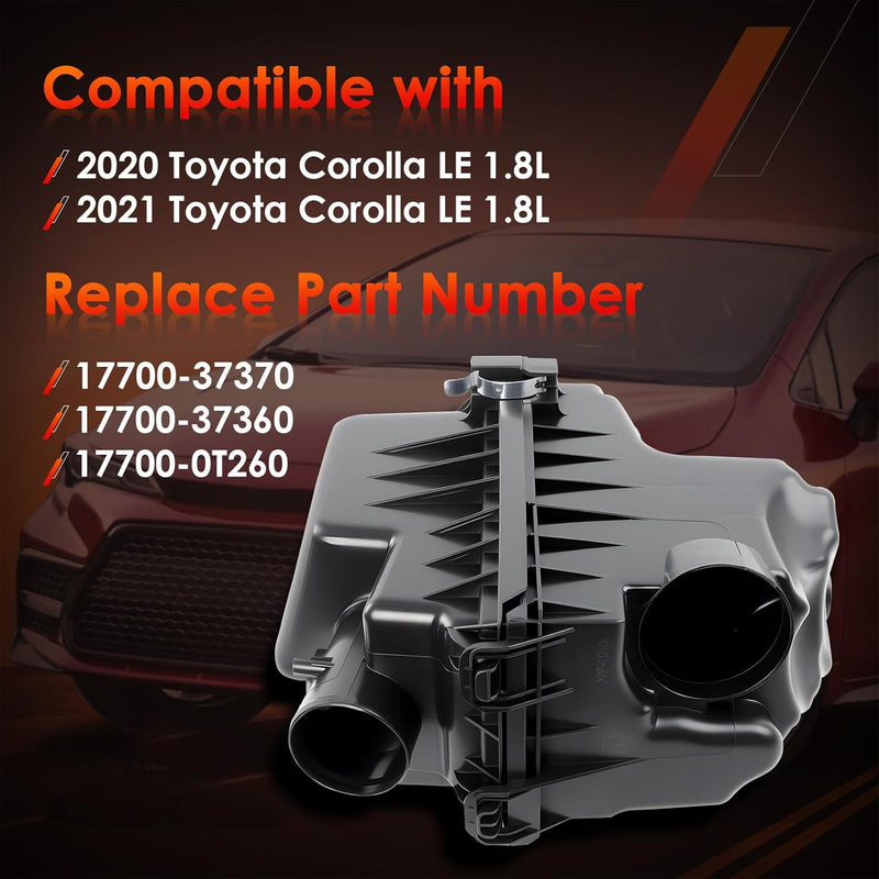 1770037370 Air Intake Cleaner Box Housing For Toyota 2020 2021 Corolla LE 1.8L
