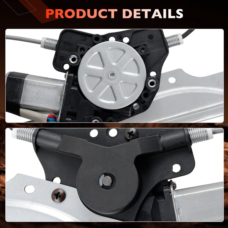 Front Driver Side Power Window Regulator with Motor for Nissan Titan 2004to2015