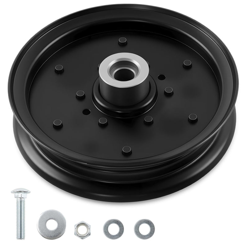 604231 Flat Idler Pulley For Hustler Raptor 48 52 54 60 Inch Mower 126124 1X