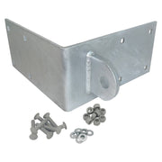 DURAFORCE Floating Dock Outside Corner Hinge Plate Male Heavy Duty Galvanized Steel