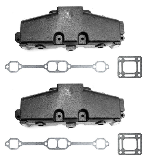 DURAFORCE 2 Pack Exhaust Manifold For MerCruiser GM V8 305 350 860246A15 860246Q11 51230