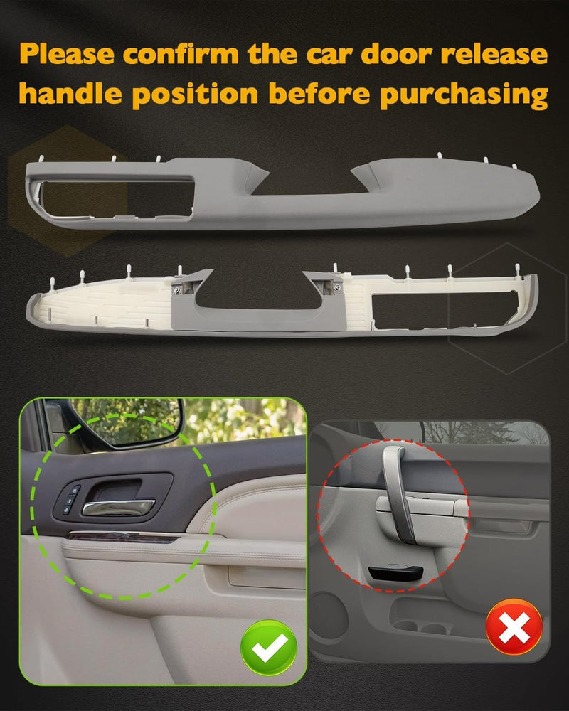 Passenger Armrest Repair Kit for Chevy Silverado for GMC Sierra 1500 2500 10 14