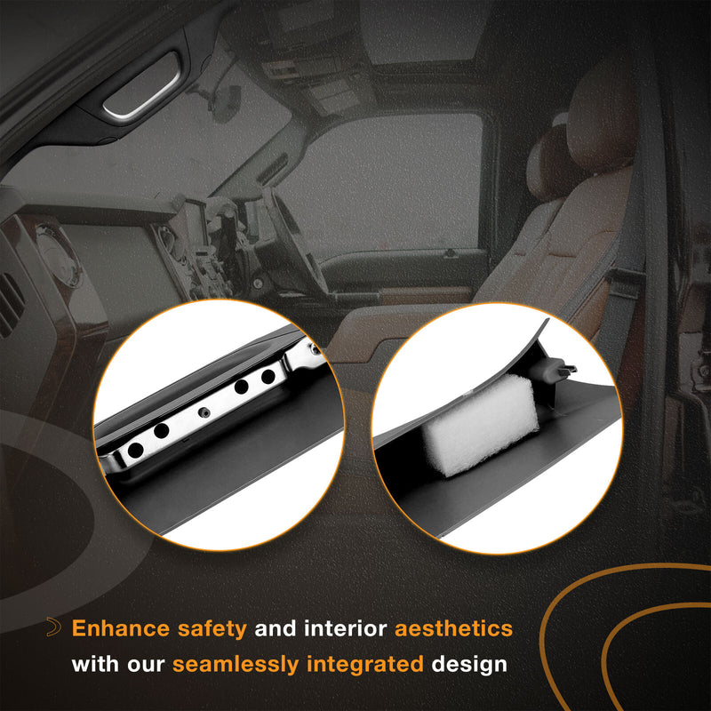 A Pillar Interior Trim Grab Handle Front Left Right for Ford F250 2011 16 Pair