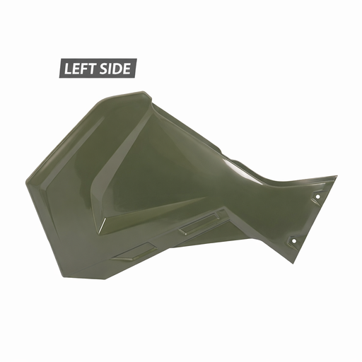 DURAFORCE Left Hand Side Cover Green for Polaris Sportsman 450 570 EFI HO 5450521-498