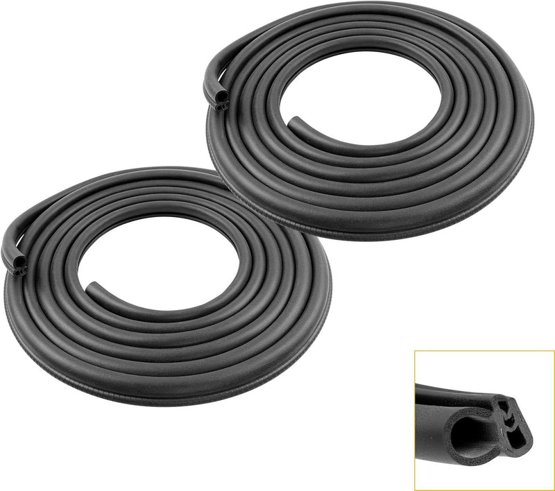 Front Door Weatherstrip Seal For GMC Sierra Chevy Silverado Cadillac 99-07 2Pcs