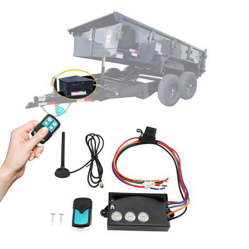 DURAFORCE G3-H01 Dump Trailer Wireless Remote Control System Kit Hydraulic Lift Winch Tilt