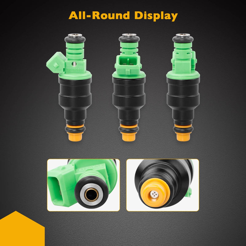 0280150558 Fuel Injectors 42LB 440cc EV1 for Chevy Camaro Ford Mustang 8 Pack