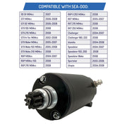 DURAFORCE 290888993 42088899 290888999 Starter for SeaDoo 3D DI GTI GTX RXP RXT