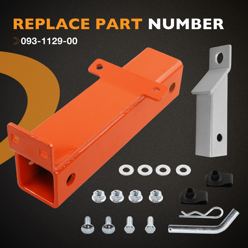 093 1129 00 2 Inch Rear Hitch for Bad Boy Rebels Rogue 2019 Plus Heavy Duty