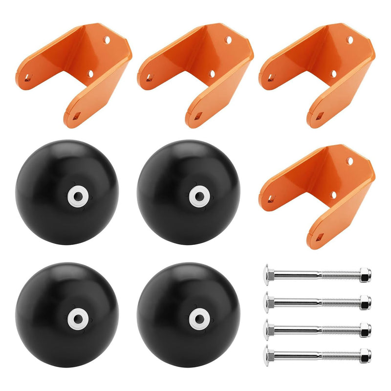 Deck Anti Scalp Wheel Rollers Brackets for Scag Mower 42 48 52 61 Inch 4X