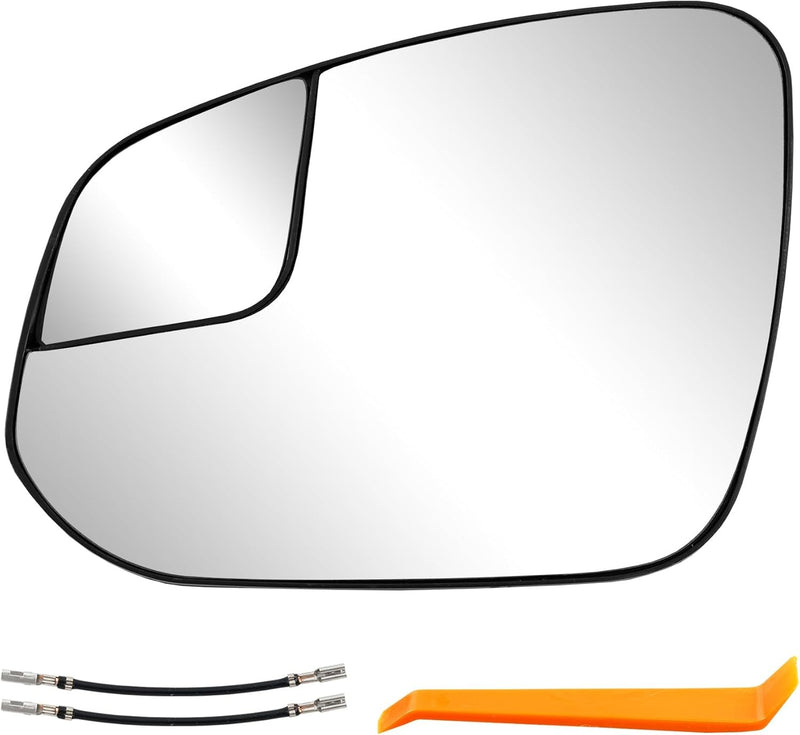 Left Right Side Heated Mirror Glass with BLIS for Toyota RAV4 Tacoma 4Runner 13-24